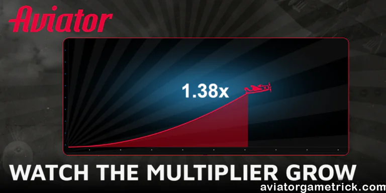 Multiplier Grow in aviator game